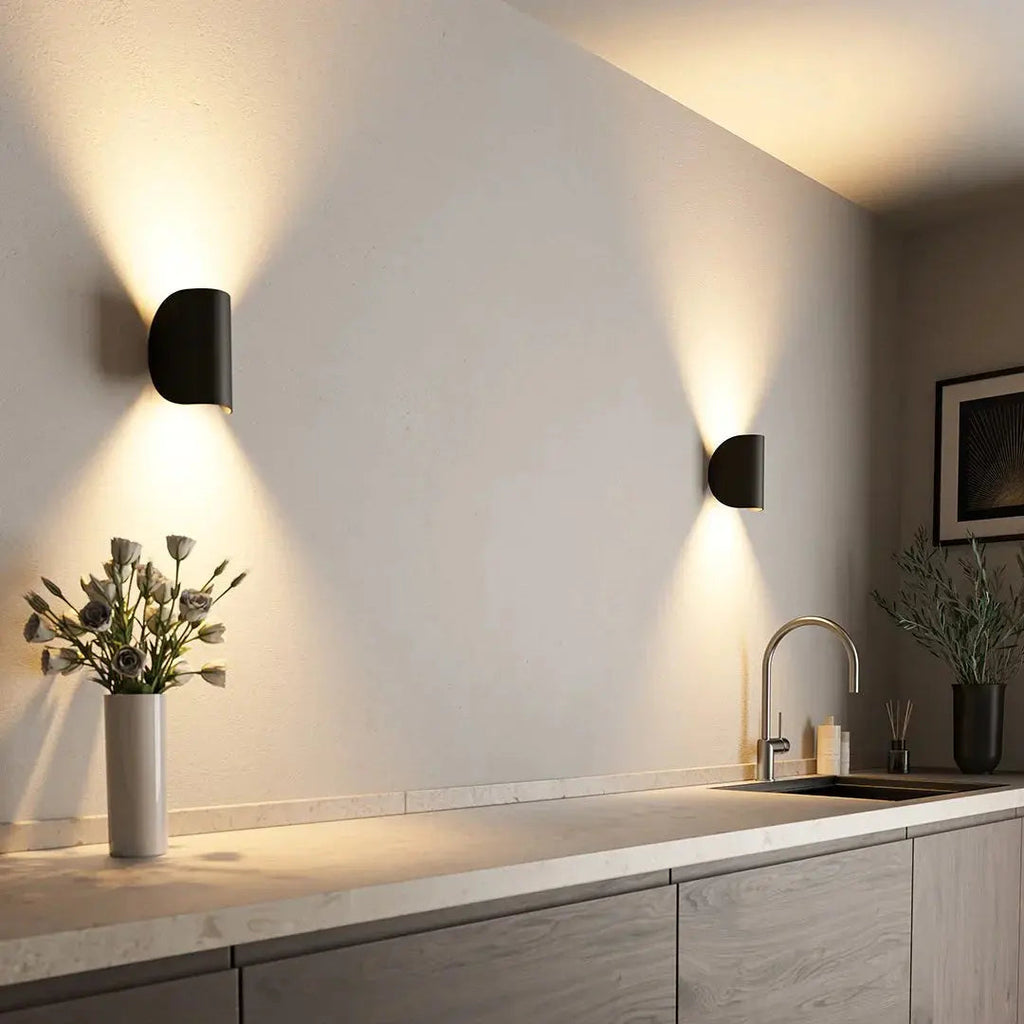 Elegant LED-vegglampe - elegant og moderne belysning