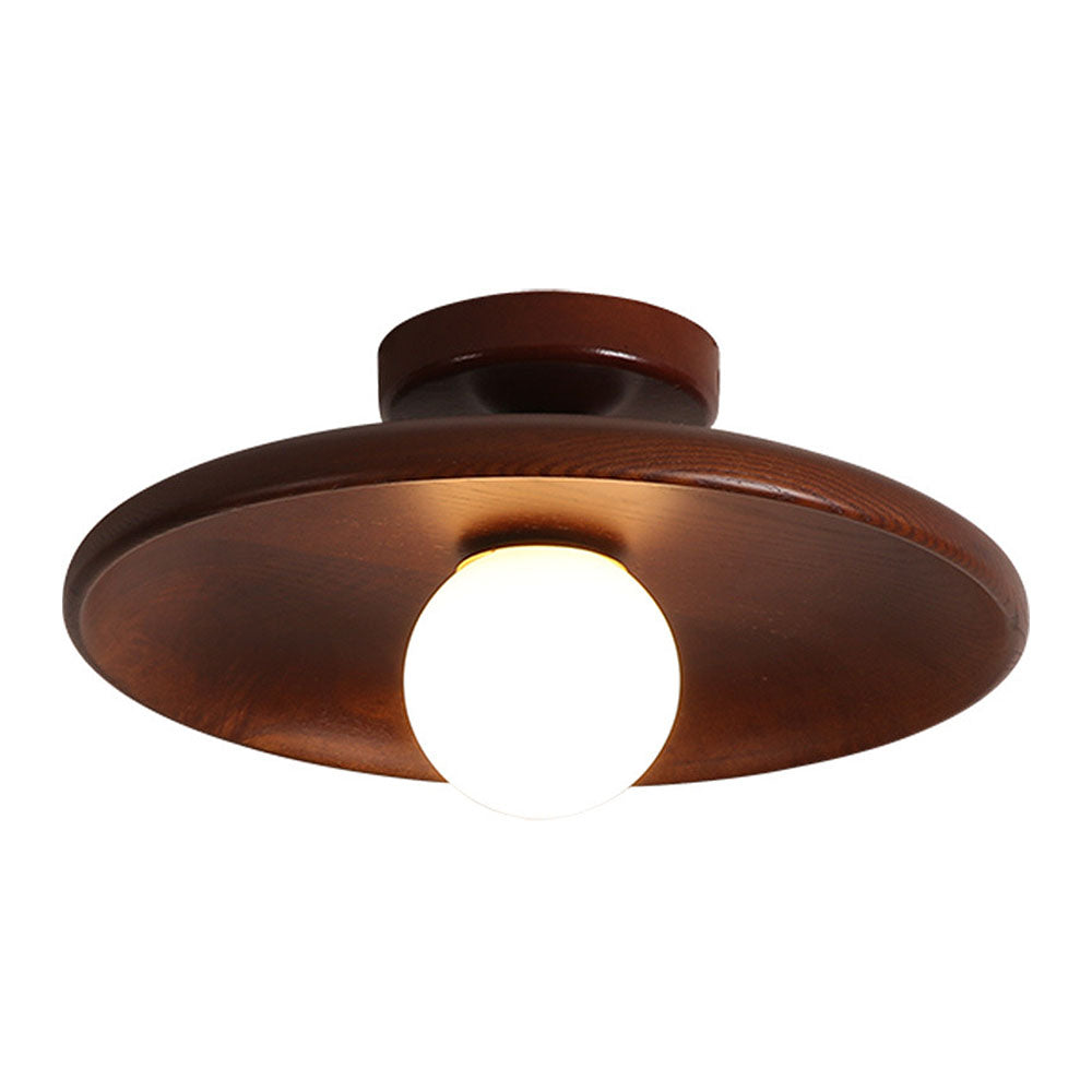 Rund lampe – Enkel stil og raffineret atmosfære 