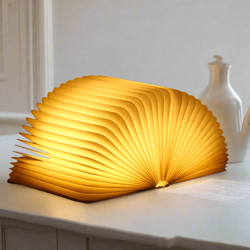 Book-Shaped Table Lamp – Originality and Elegance 