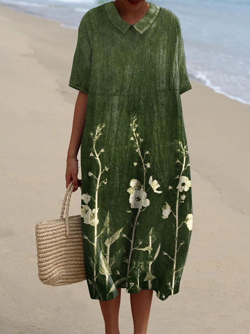 Sabrine | Mid-Length Dress for Women – Lightness and Summer Spirit 