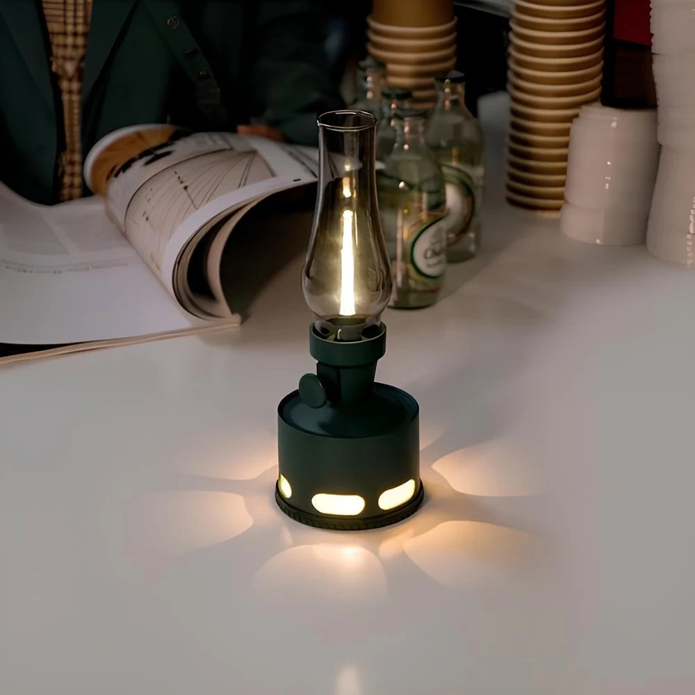 Lanterne LED Style Rétro – Éclairage Décoratif Élégant