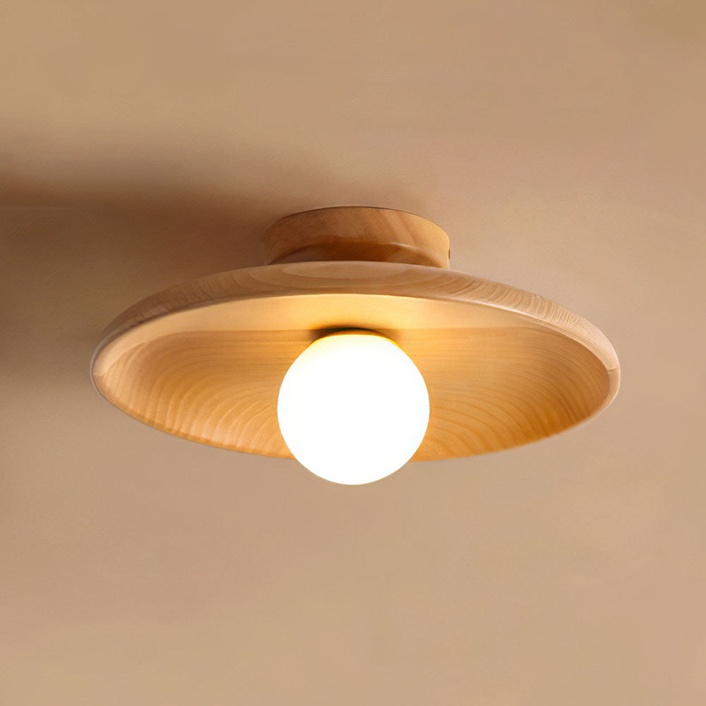Rund lampe – Enkel stil og raffineret atmosfære 