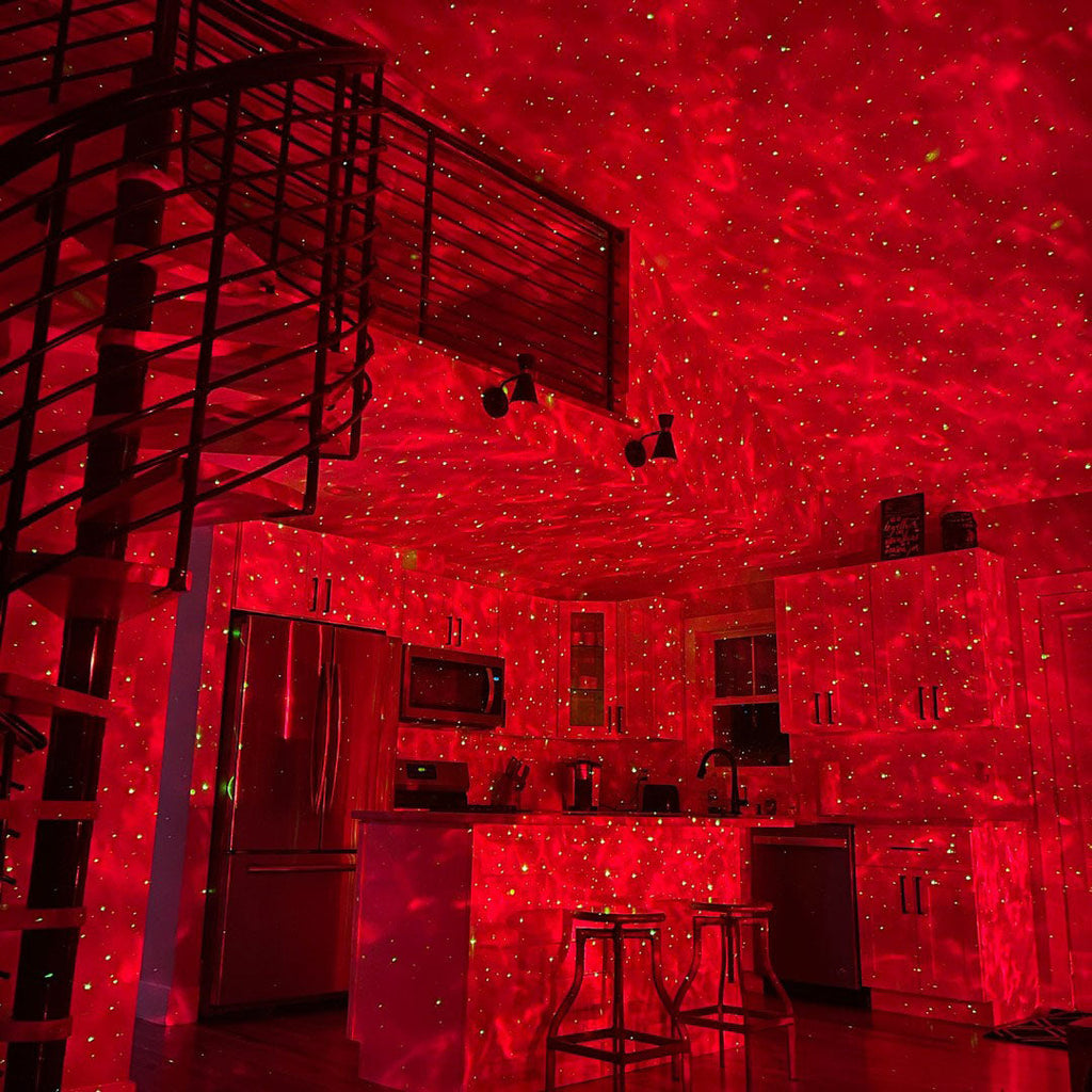 Proyector de luz Galaxy - Decoración luminosa y relajante