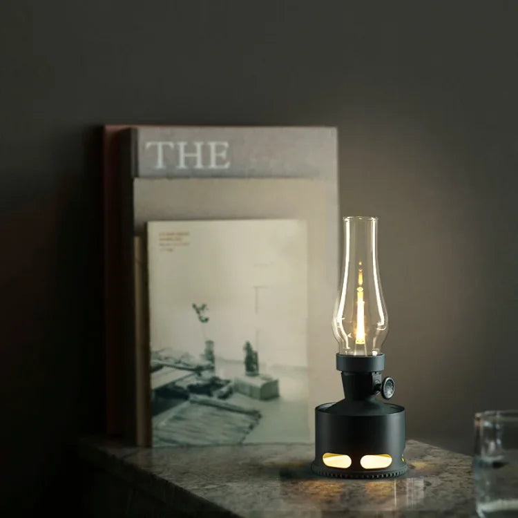 Lanterne LED Style Rétro – Éclairage Décoratif Élégant
