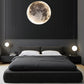 Lampe Murale 3D LED – Lune Pour Une Ambiance Unique