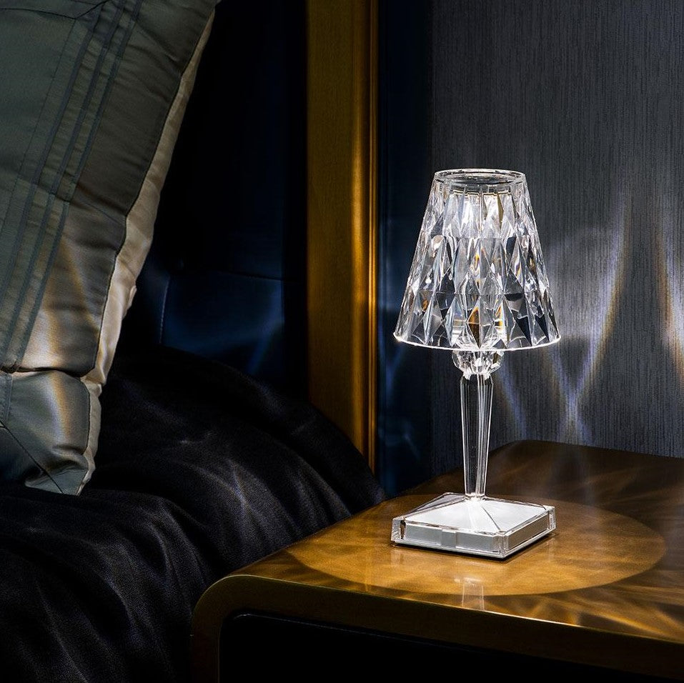 Krystallbordlampe – Moderne Eleganse Og Varm Atmosfære 