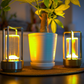 Oppladbar Bordlampe – Dempet Lys Og Tidøst Stil 