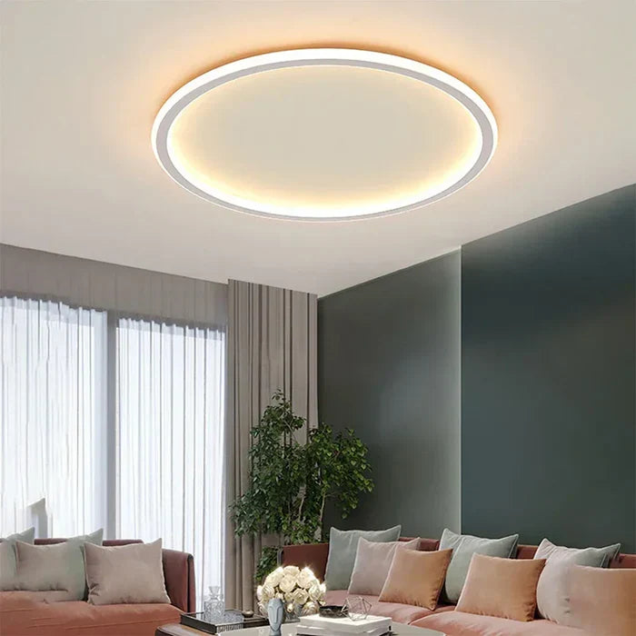 Luz de Teto Redonda – Ambiente Aconchegante e Elegância Escandinava 