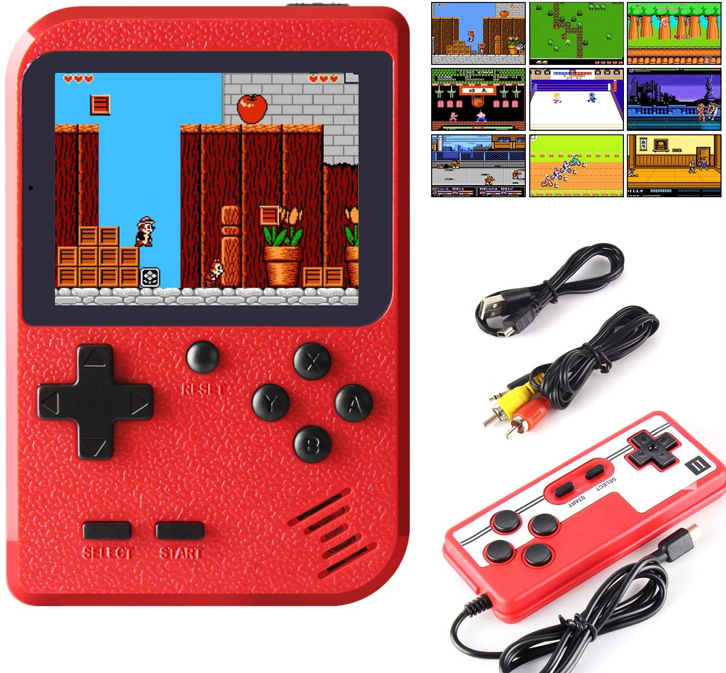 Consola de jogos retro portátil 400-En-1