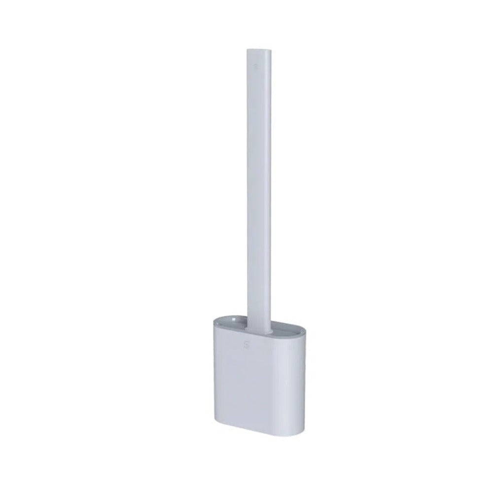 Cepillo de inodoro de silicona flexible – diseño duradero y antibacteriano 