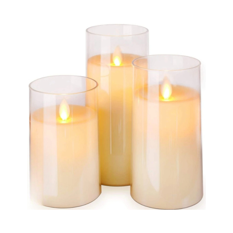 Candele Elettriche Realistiche – Luce Filtrata Senza Cera Né Fiamma 