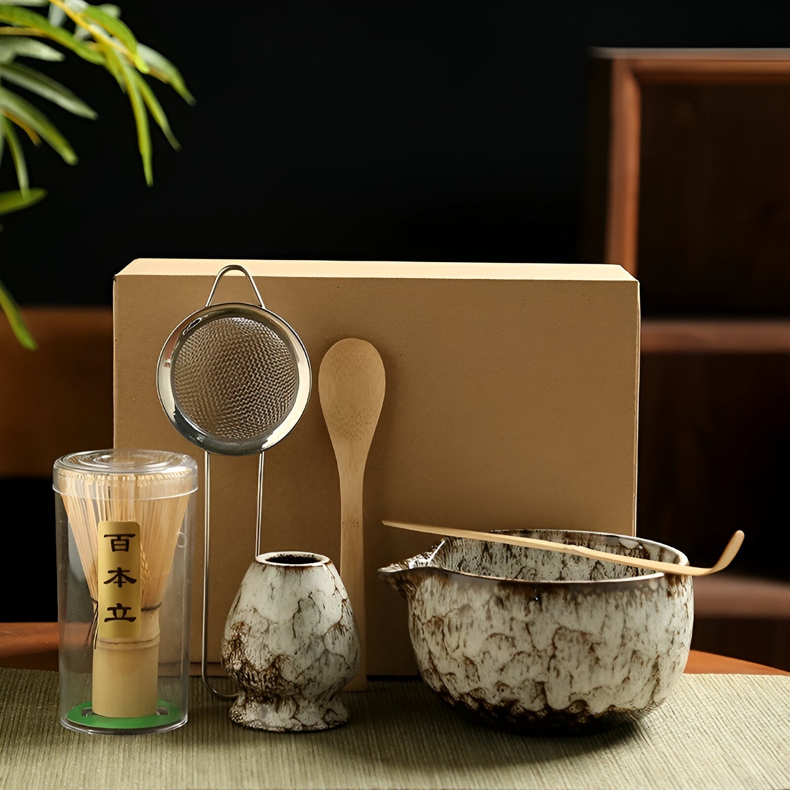 Matcha Set de Preparación de 6 Piezas - Elegancia artesanal y gusto refinado
