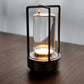 Oppladbar Bordlampe – Dempet Lys Og Tidøst Stil 