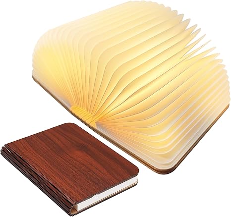 Lâmpada de Mesa em Forma de Livro – Originalidade e Elegância 