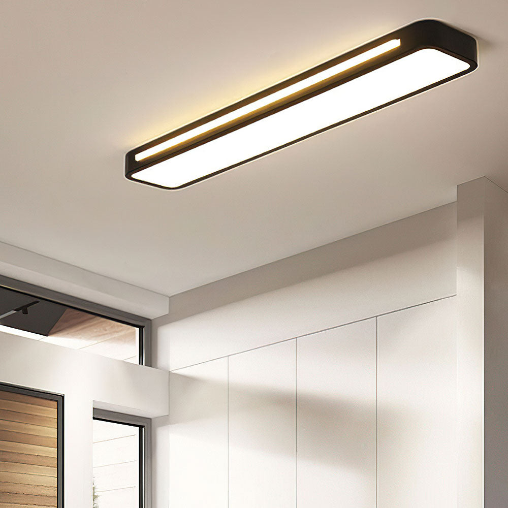 Minimalistyczna lampa sufitowa LED – Nowoczesne i dyskretne oświetlenie 