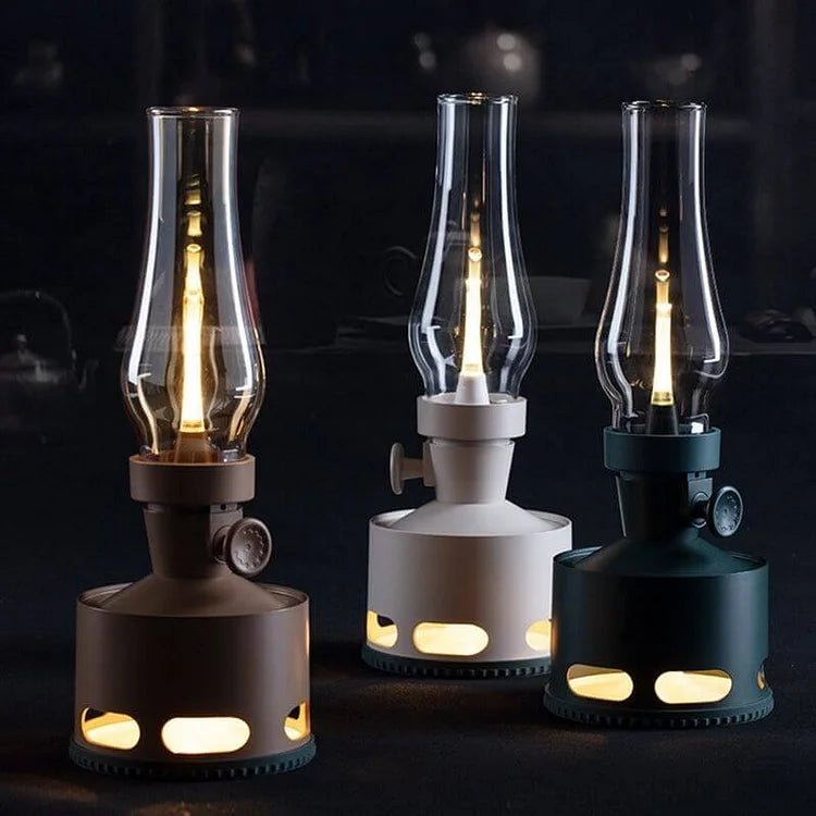 Lanterne LED Style Rétro – Éclairage Décoratif Élégant
