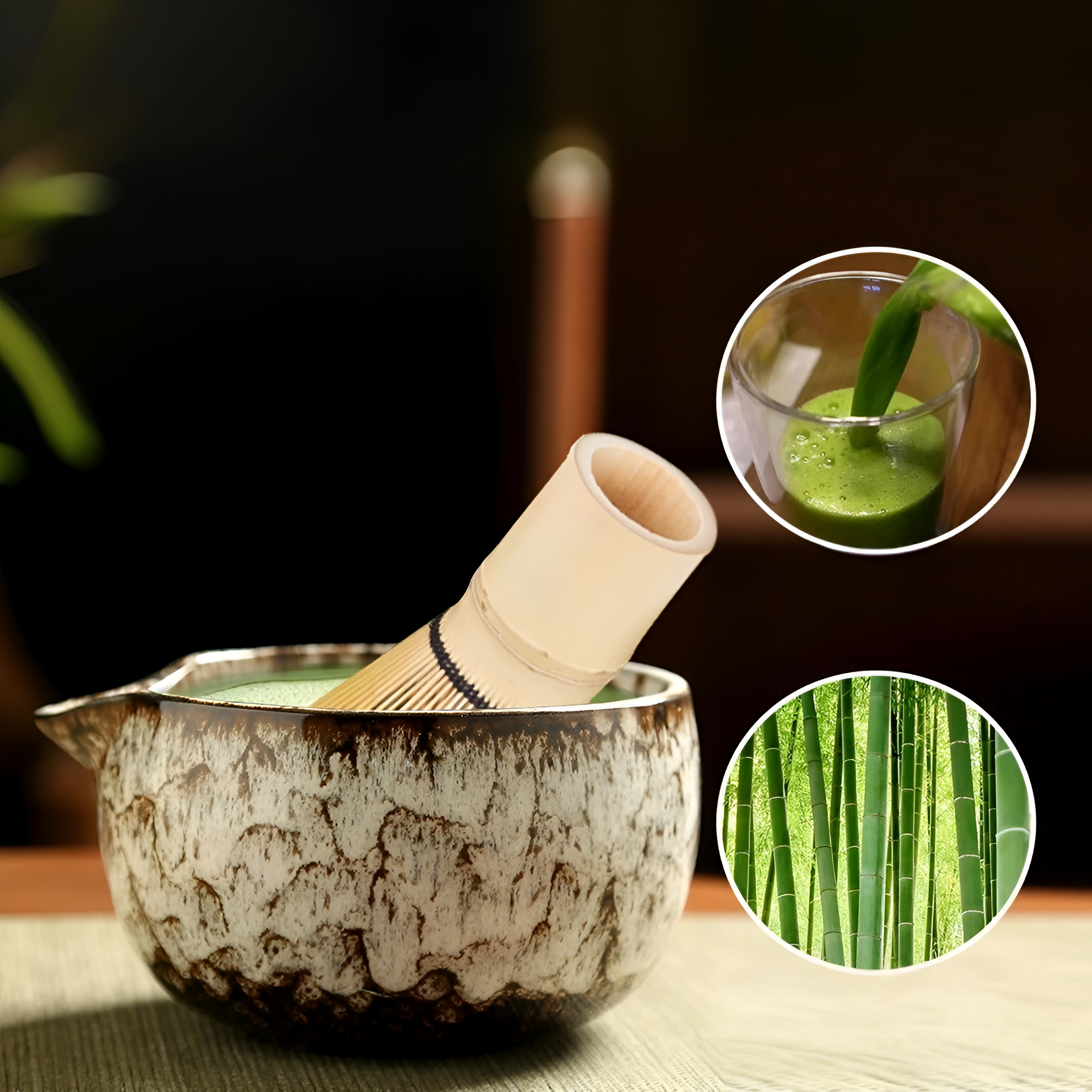 Matcha 6 Piece Preparation Set - Håndværksmæssig elegance og raffineret smag