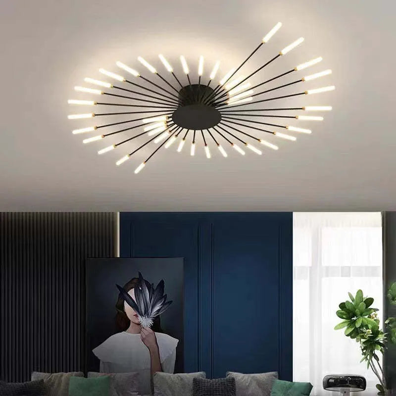Nowoczesny sufitowy LED – eleganckie oświetlenie i współczesny design 