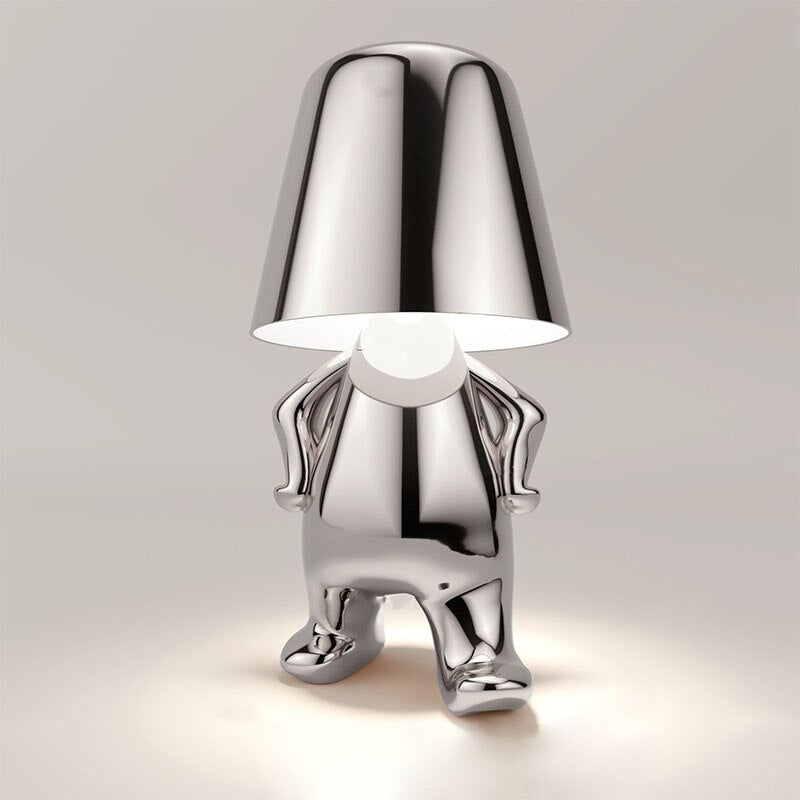 Modern Bordslampa – Minimalistisk Elegans och Mjuk Ljus 