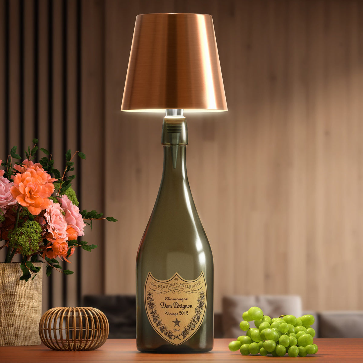 Nabíjecí LED lampa – Přeměňte své lahve na svítidla 
