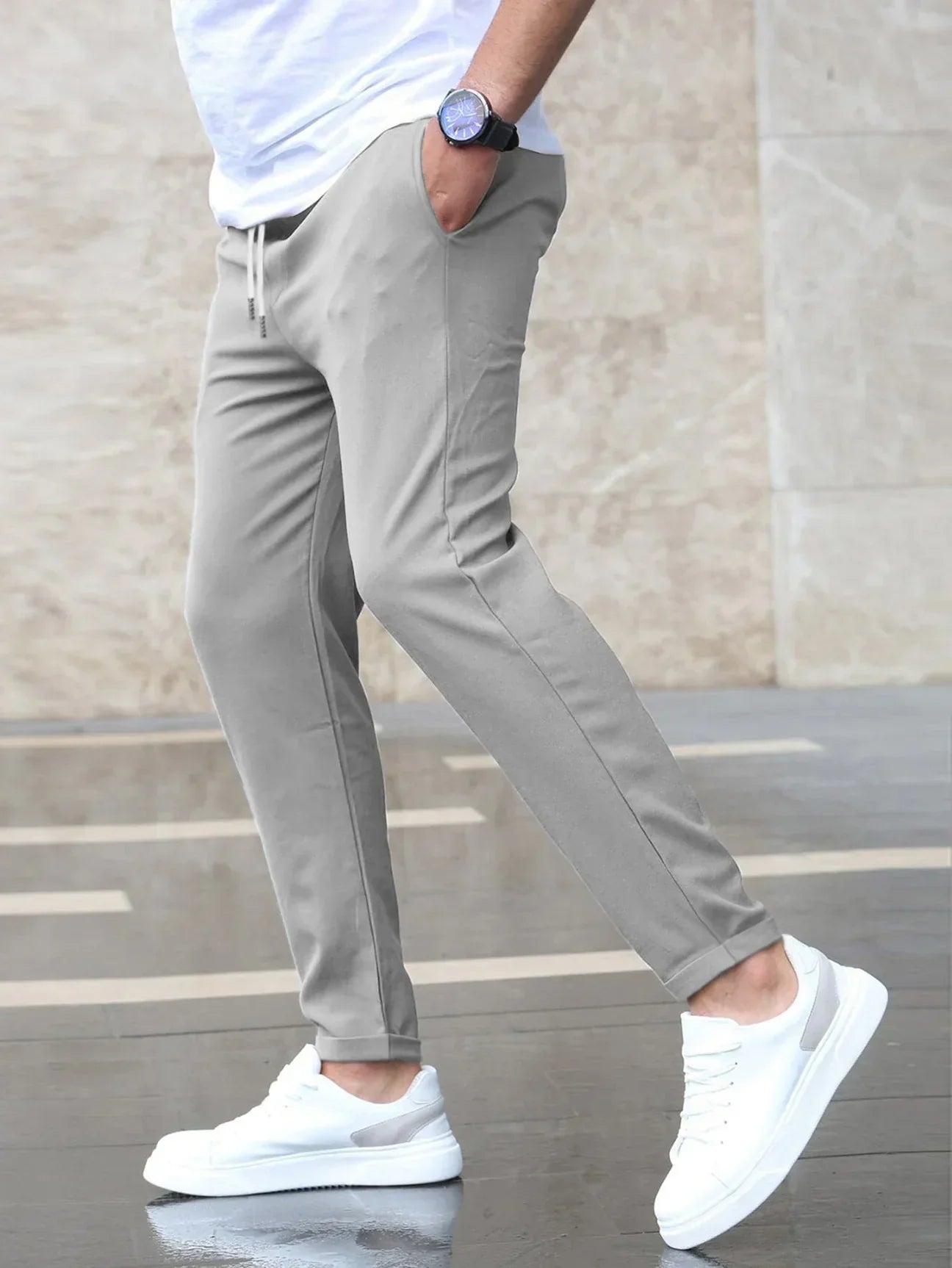 Gyan | Pantaloni Casual Uomo – Semplicità E Polivalenza 
