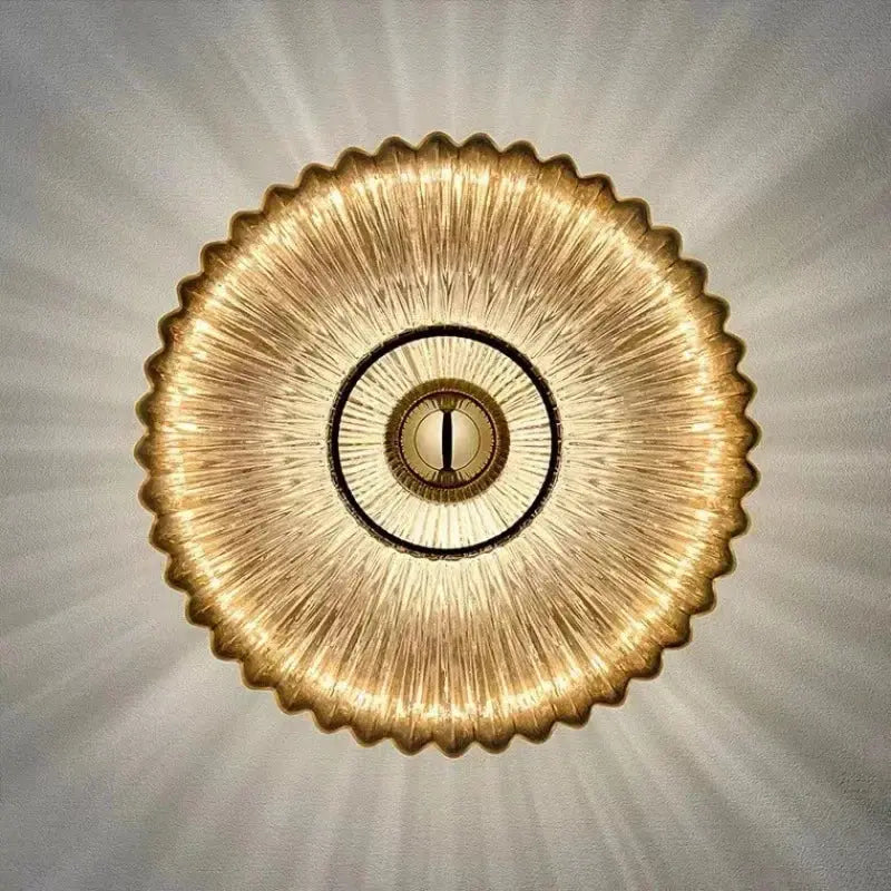 Aplique de parede elegante – Ambiente luminoso e sofisticado 