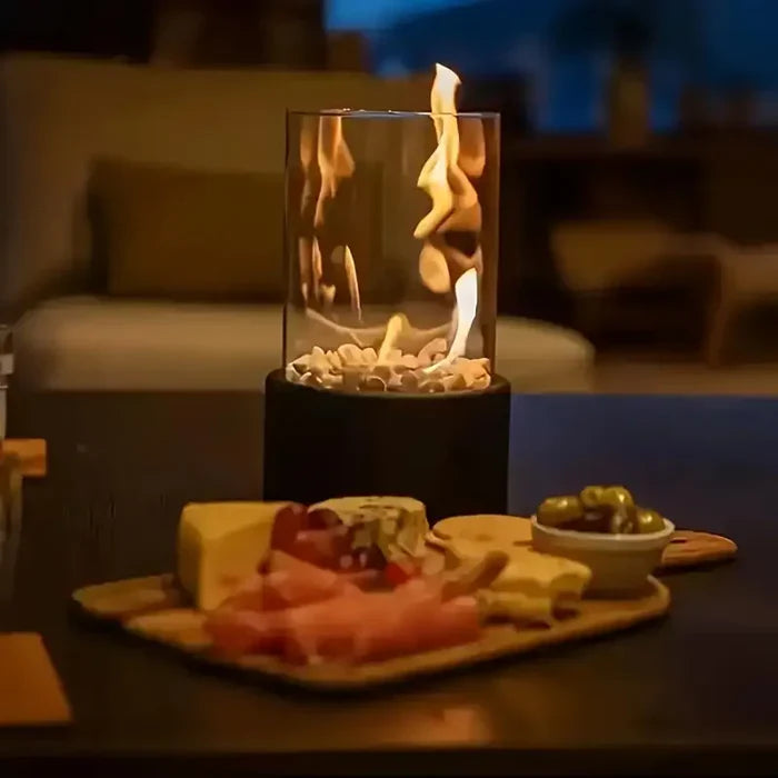 Tafelbrander - Warmte en elegantie in één gebaar 