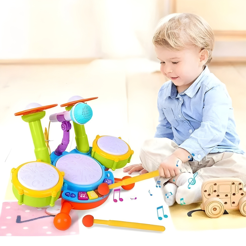 Brinquedo musical interativo - Aprendizagem e criatividade das crianças