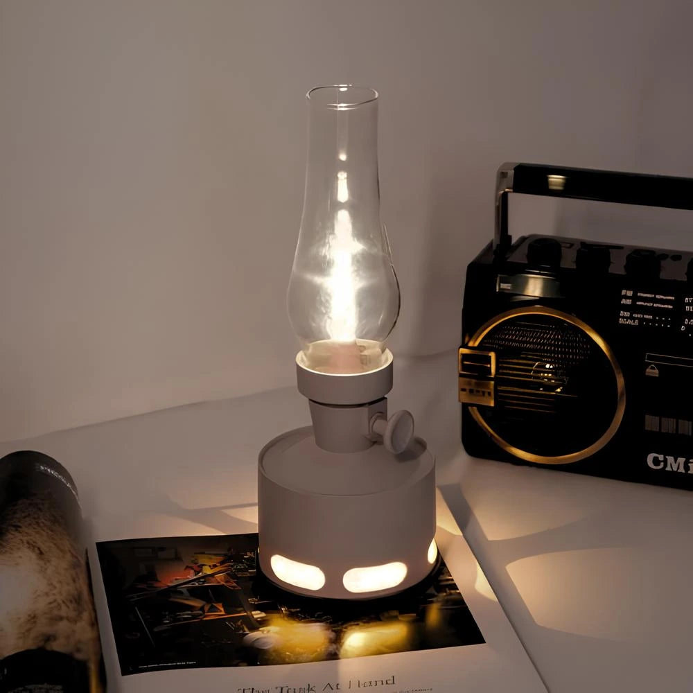 Lanterne LED Style Rétro – Éclairage Décoratif Élégant