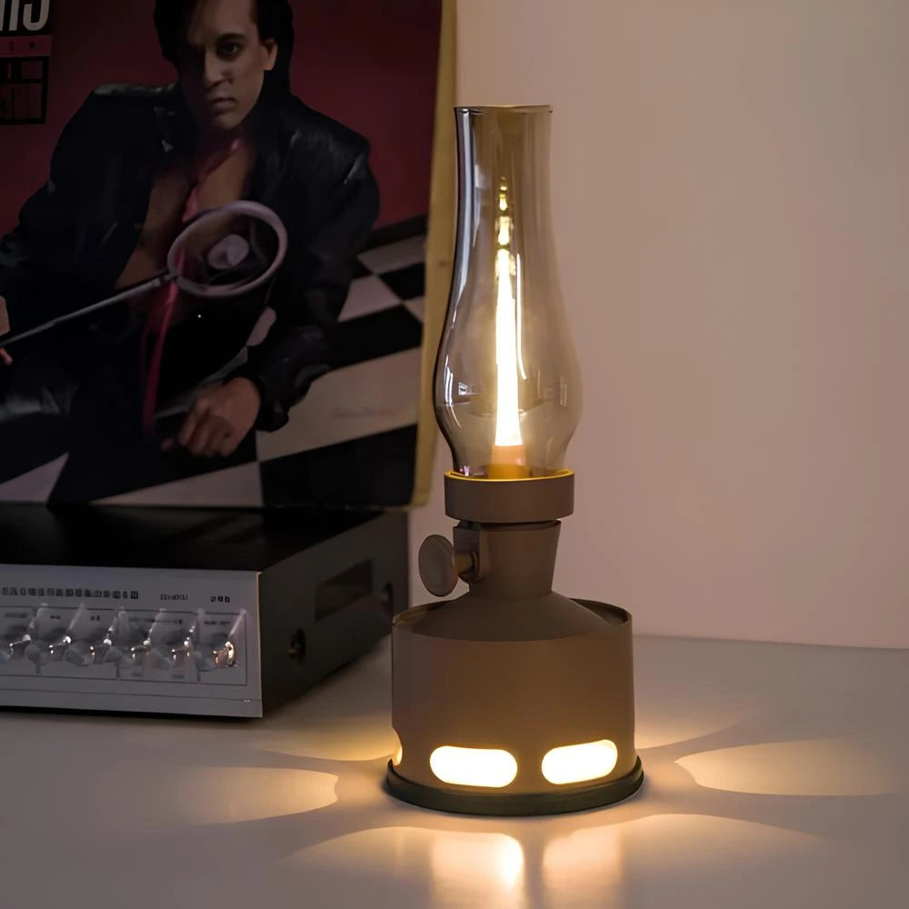 Lanterne LED Style Rétro – Éclairage Décoratif Élégant