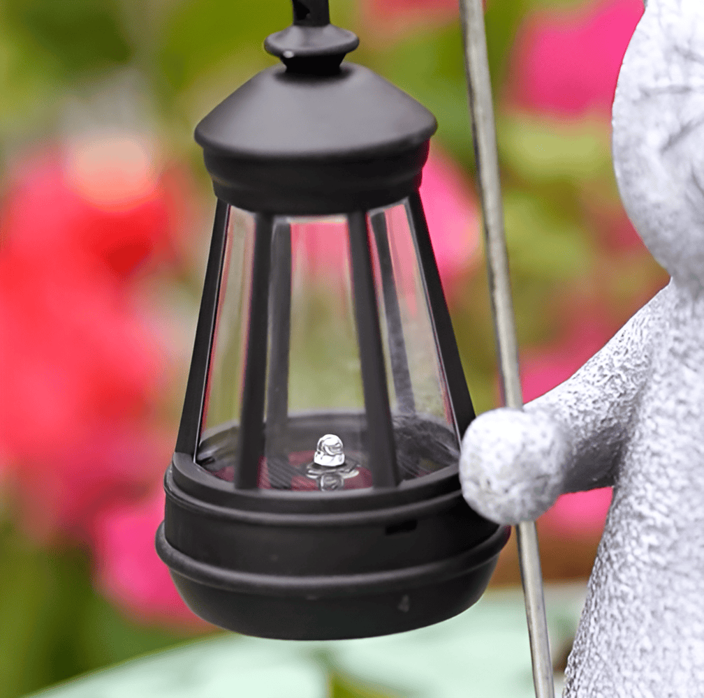 Dekorativ solcellelampe - original dekoration og blødt lys