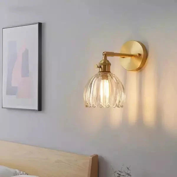 Decoratieve Wandlamp – Knopbloem En Romantische Sfeer 