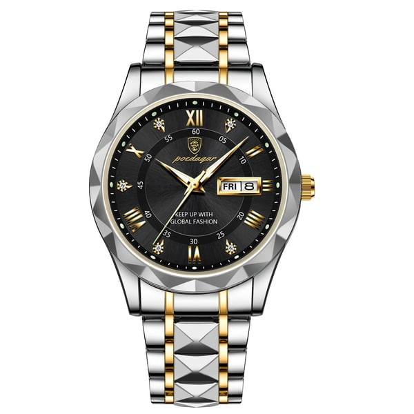 Gildas | Reloj de lujo para hombre resistente al agua - Función iluminada y estilo atemporal